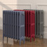 CI-RC660-LG-LS00 - Richmond 4 Column Victorian Cast Iron Radiator H660mm x W219mm CI-RC660-LG-LS00 - Richmond 4 Column Victorian Cast Iron Radiator H660mm x W219mm